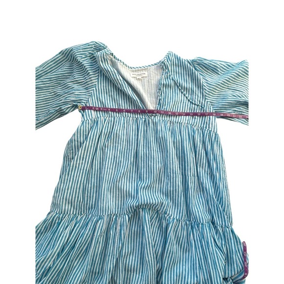 Emerson Fry India Collection Isla Dress
Sunday Stripe Blue Striped Tiered Mini - Picture 7 of 10